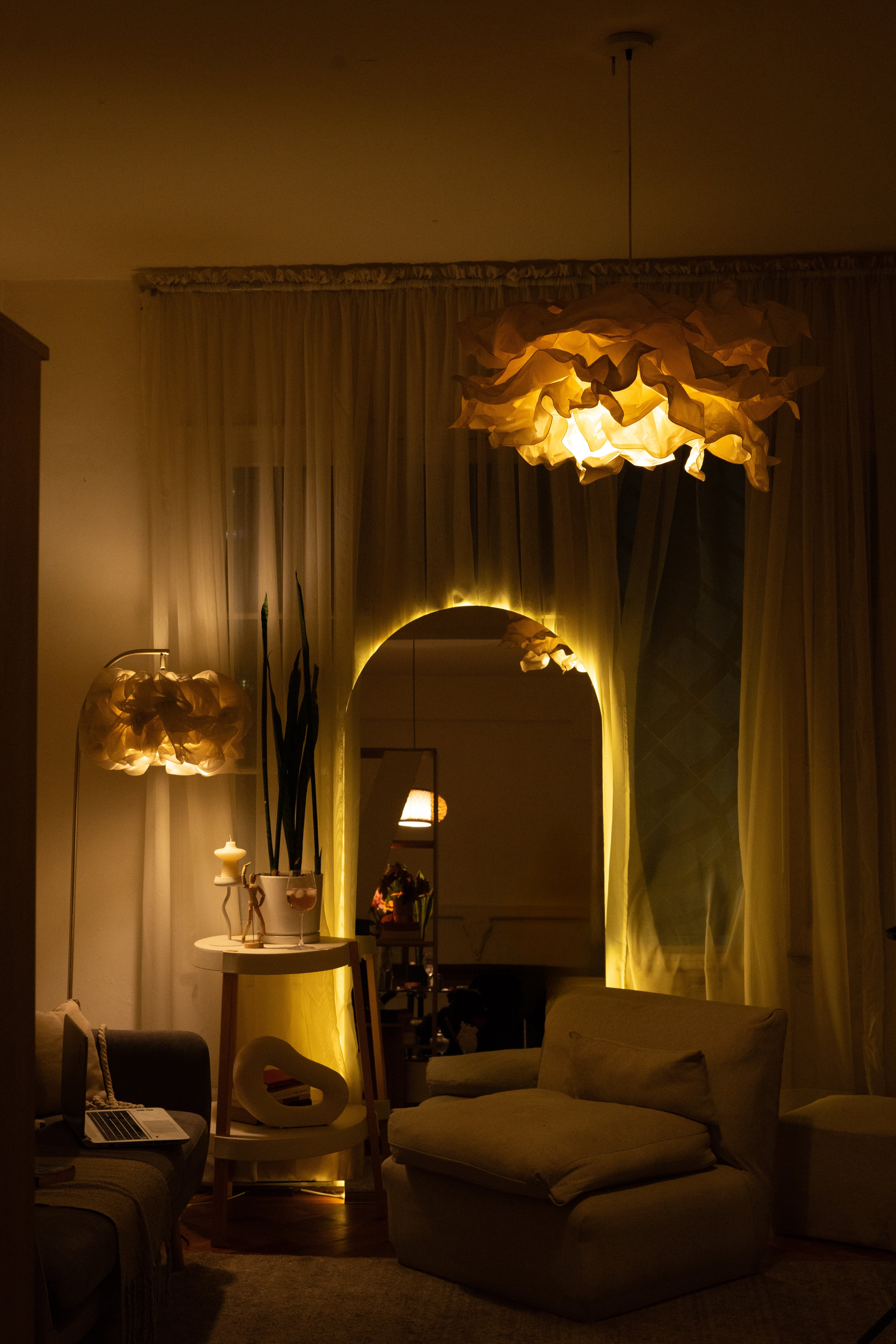 Arco Portal #002 - 180X60CM CON LED CALIDA