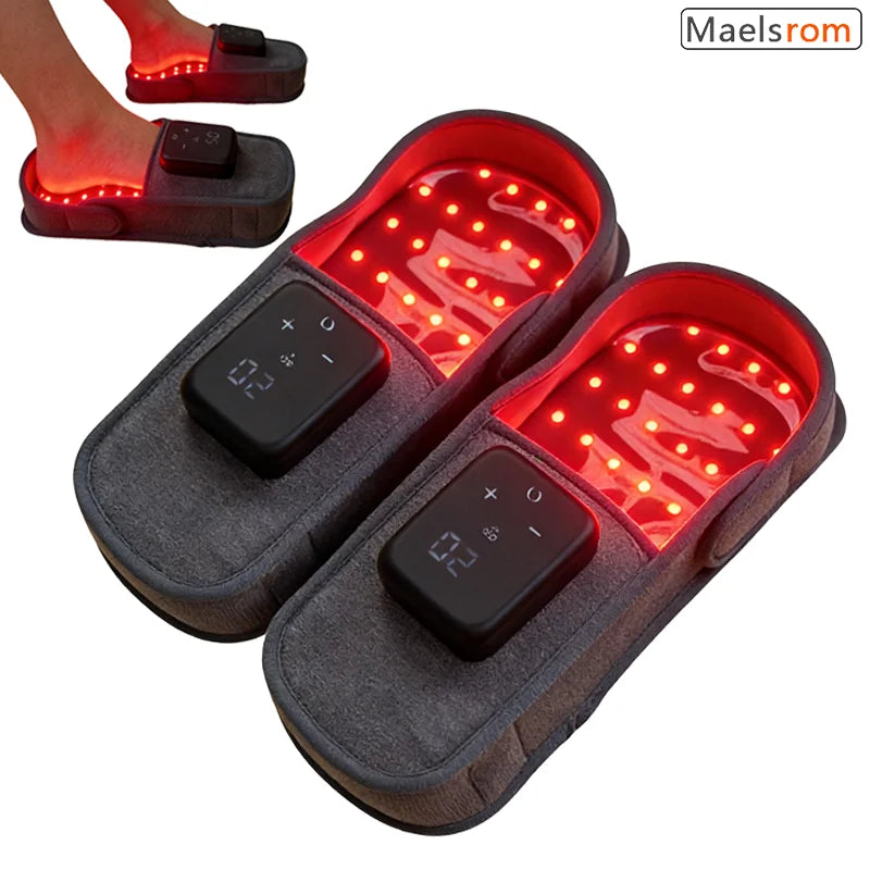 Pantuflas de Terapia de Luz Roja Infrarroja para Pies y Articulaciones