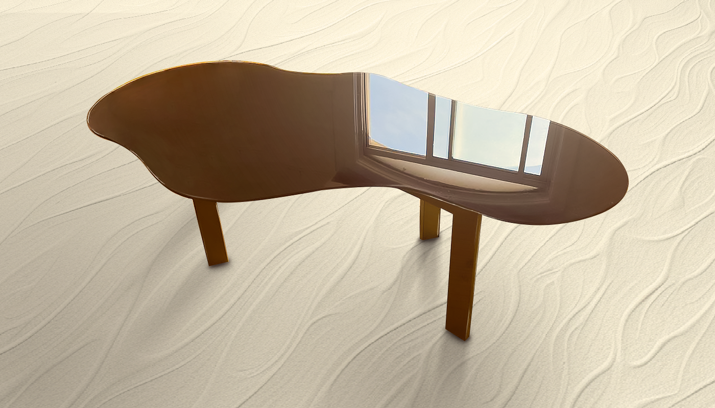 Mesa curvi/ Vridio + Fierro
